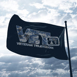 VET Tv Navy Logo Flag