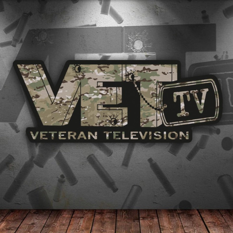 MultiCam VET Tv Logo Sticker