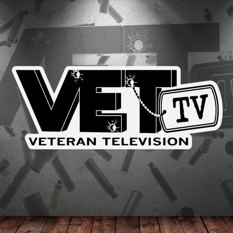 VET Tv Logo Sticker