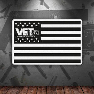 VET Tv Flag Sticker